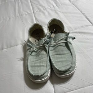 Casual Light Green Hey Dude Shoes